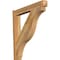 Ekena Millwork Funston Arts & Crafts Rough Sawn Outlooker, Western Red Cedar, 6"W x 38"D x 38"H OUT06X38X38FST03RWR - alternate 1